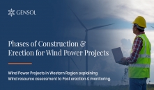 Phases of Construction & Erection for Wind Power Project