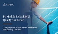PV Module Reliability & Quality Assurance